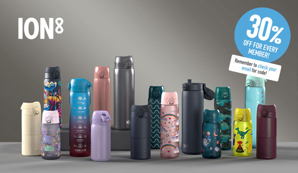 SAVE 30% on Kids & Adults Water Bottles!