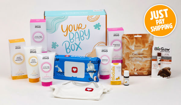 FREE limited edition baby box, worth over £70!