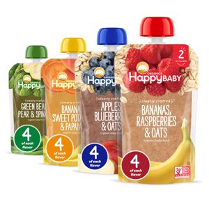 Happy Baby Organics Fruit & Veggie Puree Review