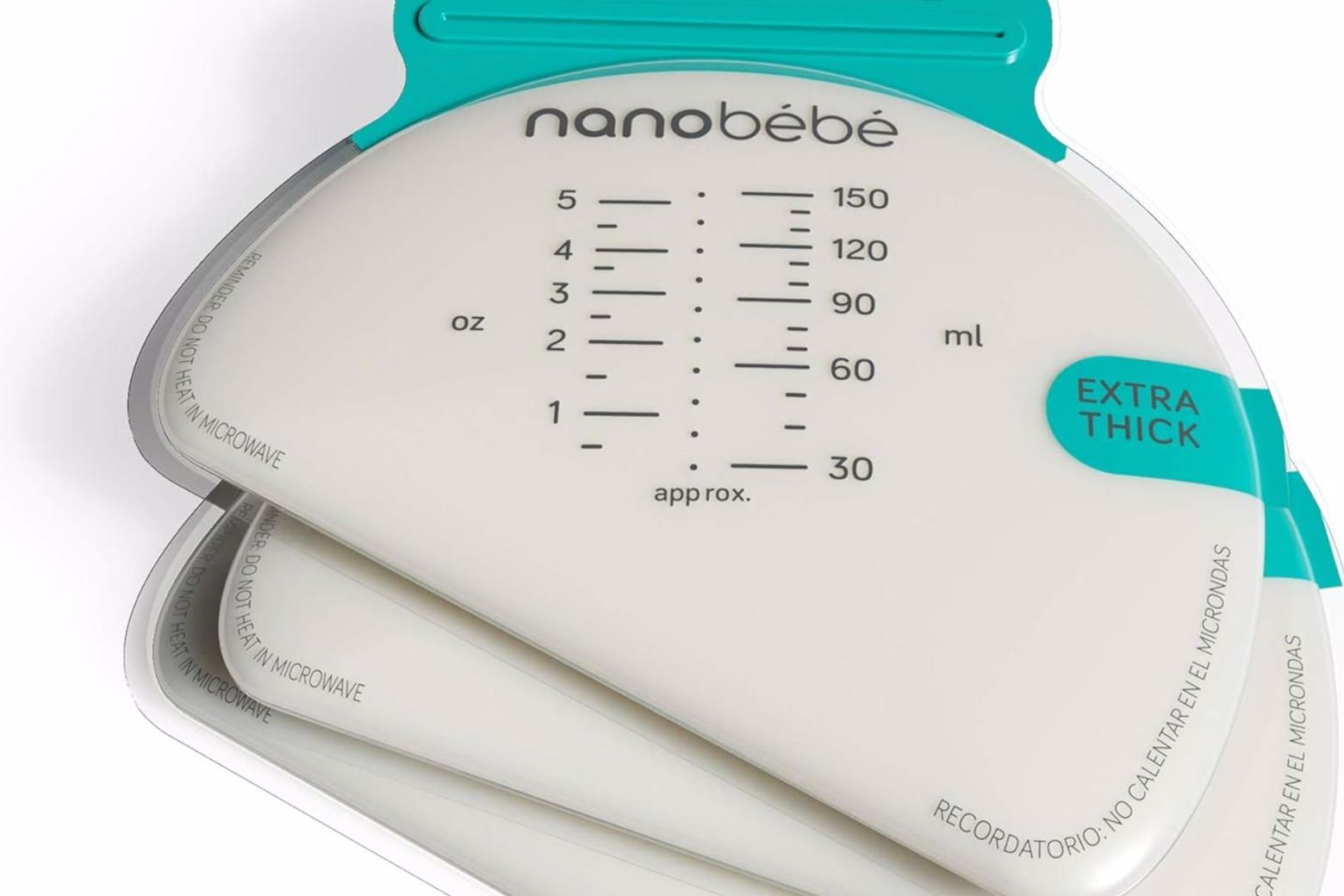 Nanobebe breastmilk storage bags