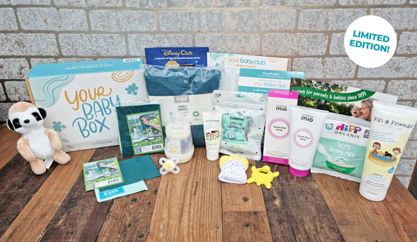 FREE limited edition baby box, worth over £70!