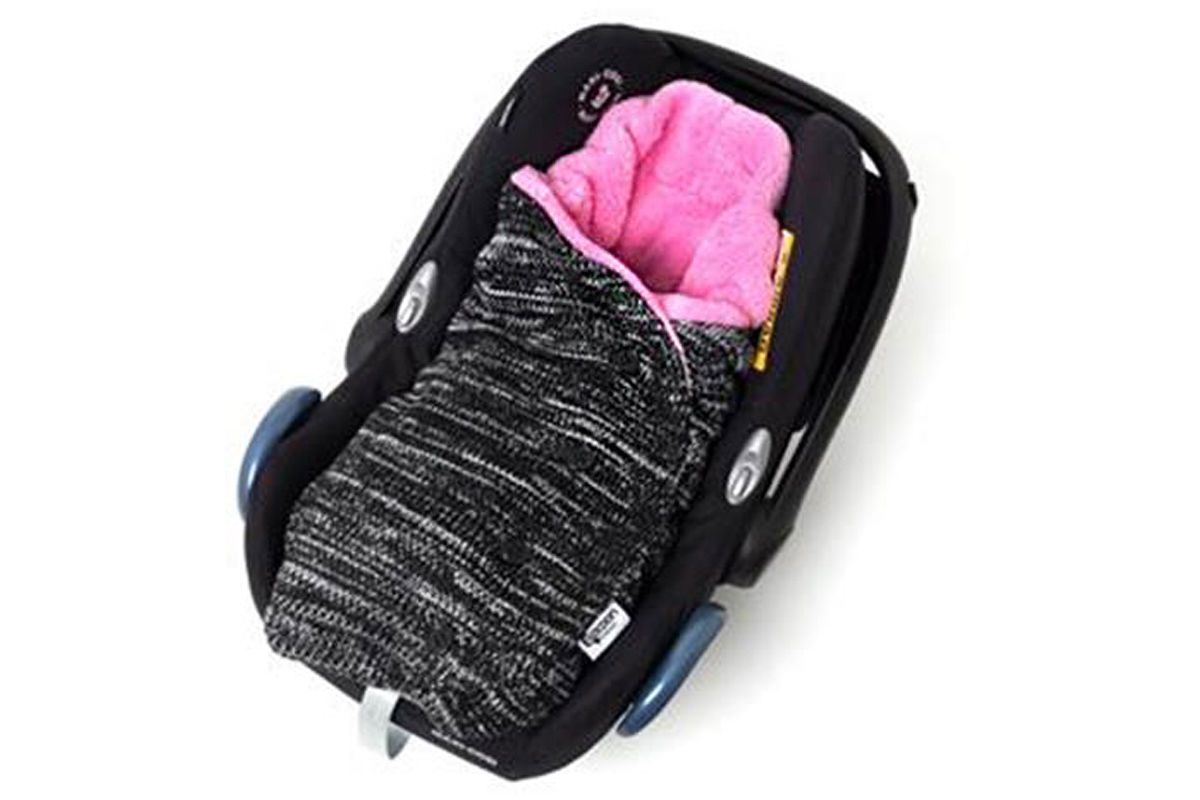 Cocoon blankets for car seats and prams