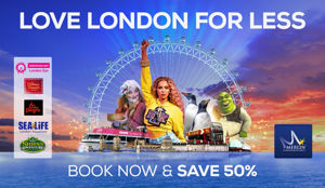 Enjoy 50% off London Adventures