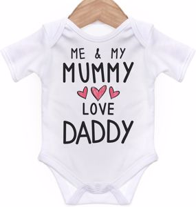 Me And My Mummy Love Daddy Bodysuit Review