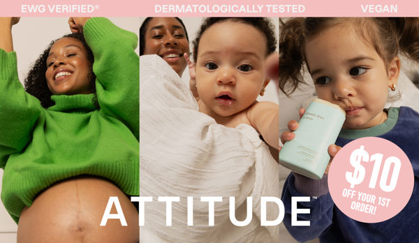 Get $10 OFF your first ATTITUDE order!