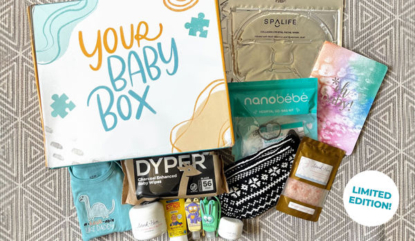 FREE limited edition baby box, worth over $80!