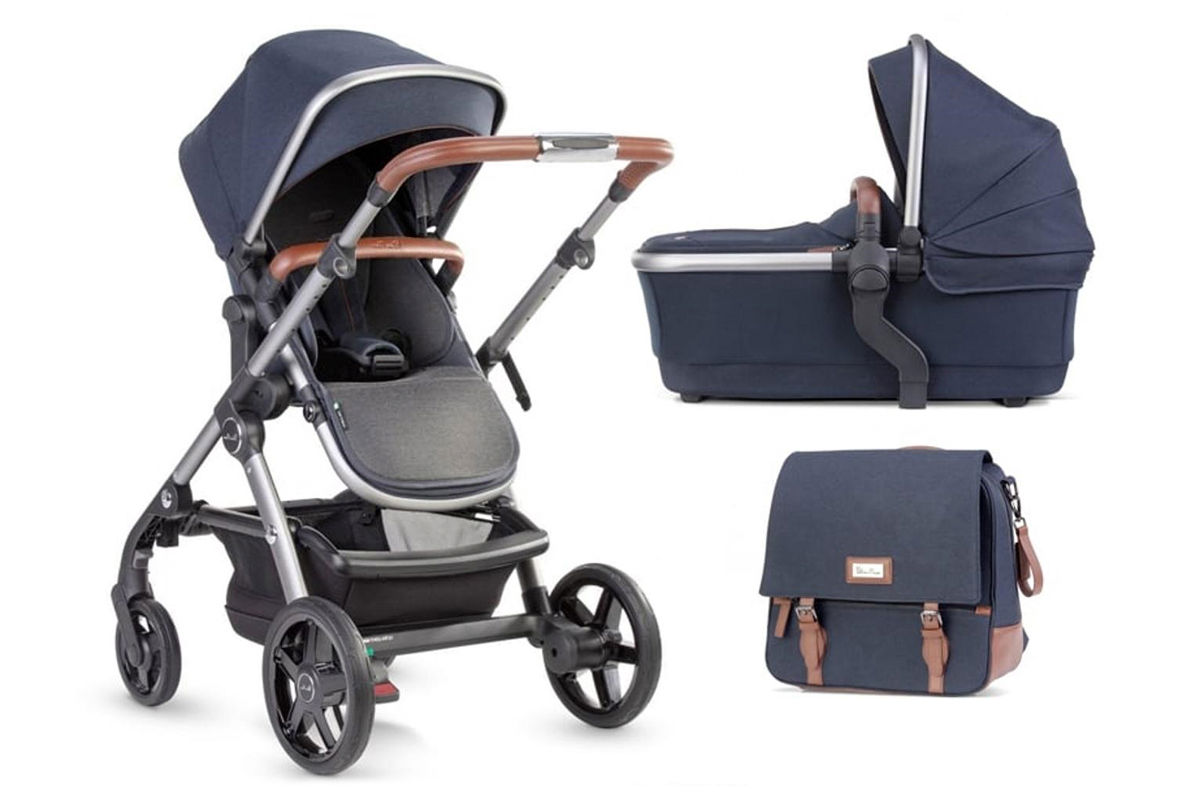 Silver Cross Wave Pram and Pushchair