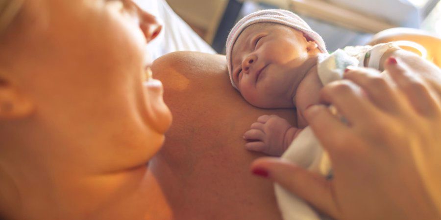 newborn baby after birth