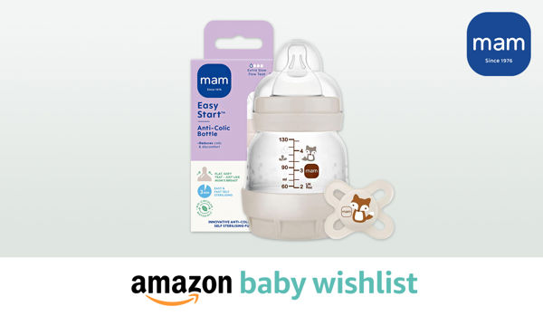 FREE MAM UK Anti-Colic Baby Bottle + Soother worth £12.99