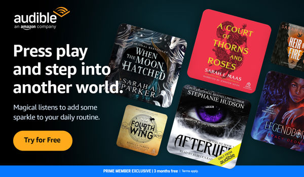 3 months FREE - Enjoy bestselling audiobooks on Amazon Audible