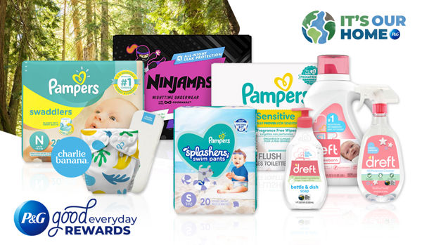 FREE $150 Of Coupons Including Pampers, Bounty, Luvs & More!