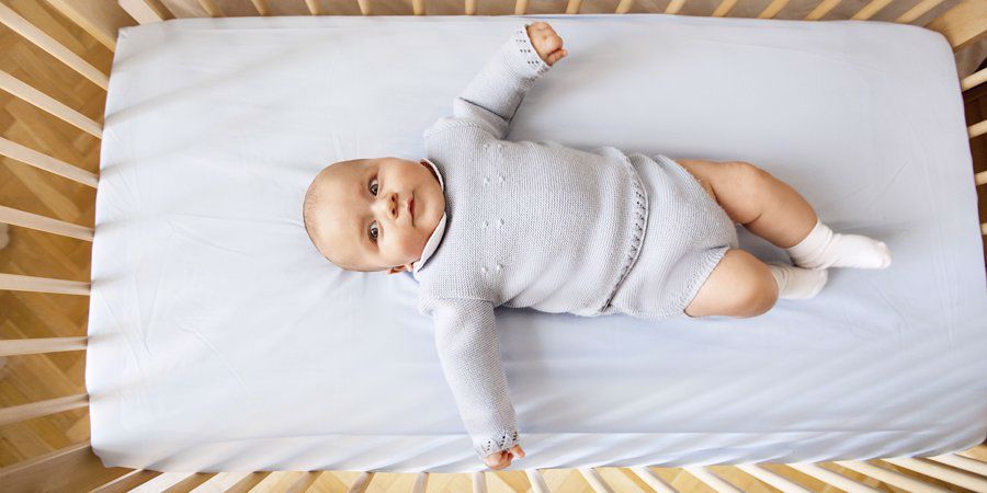baby in crib safe sleep