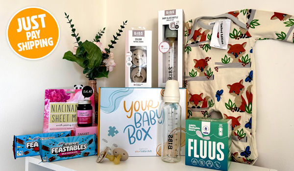 FREE limited edition baby box, worth over £70!