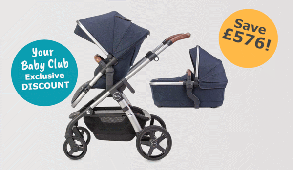 MEMBER EXCLUSIVE - Get the Silver Cross Wave Pram and Pushchair at half price!
