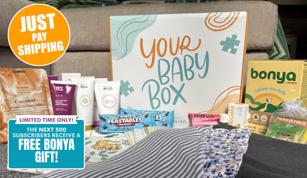 FREE limited edition baby box, worth over £70!