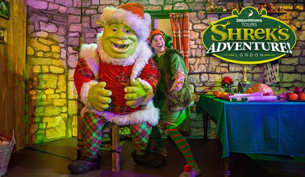 Get an extra £12 OFF Shrek's Adventure London!