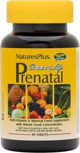NaturesPlus Prenatal Multi - Plant Based with Iron and Probiotics Review
