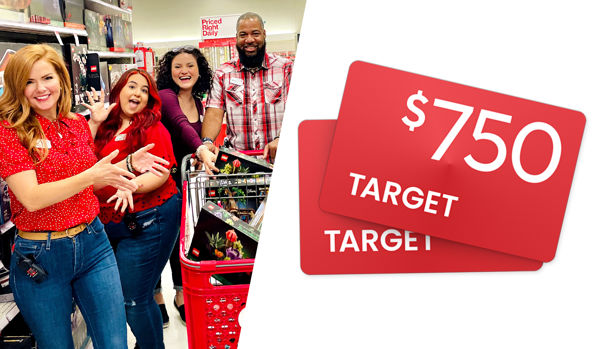 Claim a $750 Target Gift Card