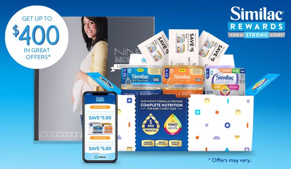 Join Similac® Strongmoms® Rewards For Up To $400* In Savings + Exclusive Benefits