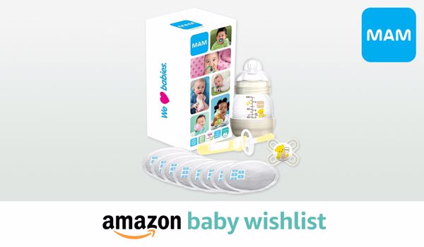 FREE MAM Newborn Baby Box, Worth £16.99, with Amazon