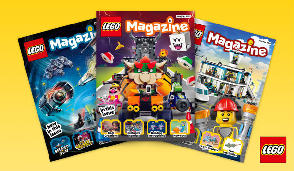 Sign up and receive FREE LEGO® Life Magazine subscription