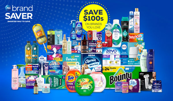 FREE $100s of Coupons including Pampers, Bounty, Olay & more!