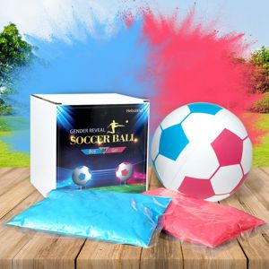 Gender Reveal Soccer Ball Powder Kit Review