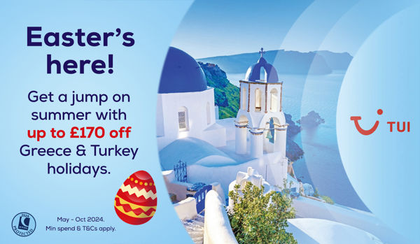 Save on getaways to Greece and Turkey - up to £150 per booking