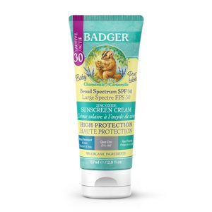 Badger Baby Sunscreen Review